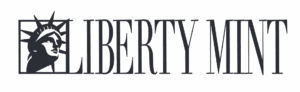 Liberty Mint logo with Statue of Liberty